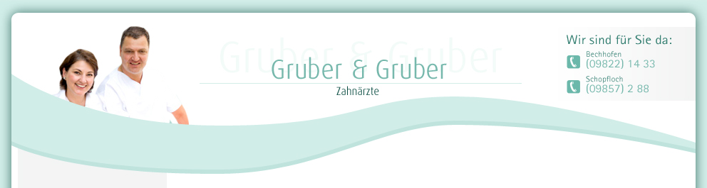 Zahnarztpraxis, Gemeinschaftspraxis Zahnärzte Diana und Johannes Gruber, Bechhofen