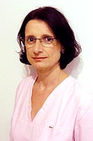 Sonja Roth, Prophylaxeassistentin zuständig für Prophylaxe und Professionelle Zahnreinigung